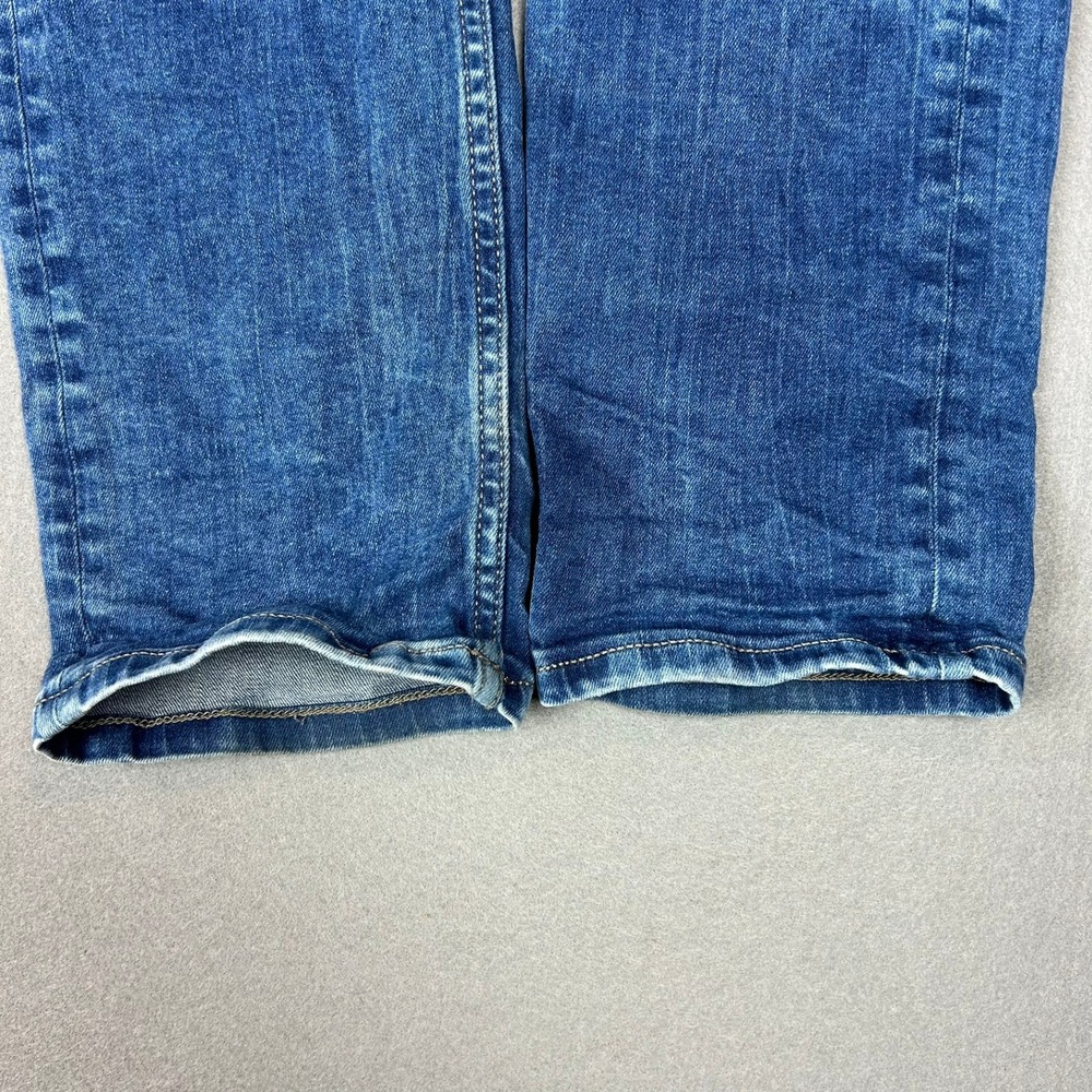 Jack & Jones Jeans Glenn Slim Fit Stretch Mens 32x34 Medium Blue Denim - Picture 16 of 16